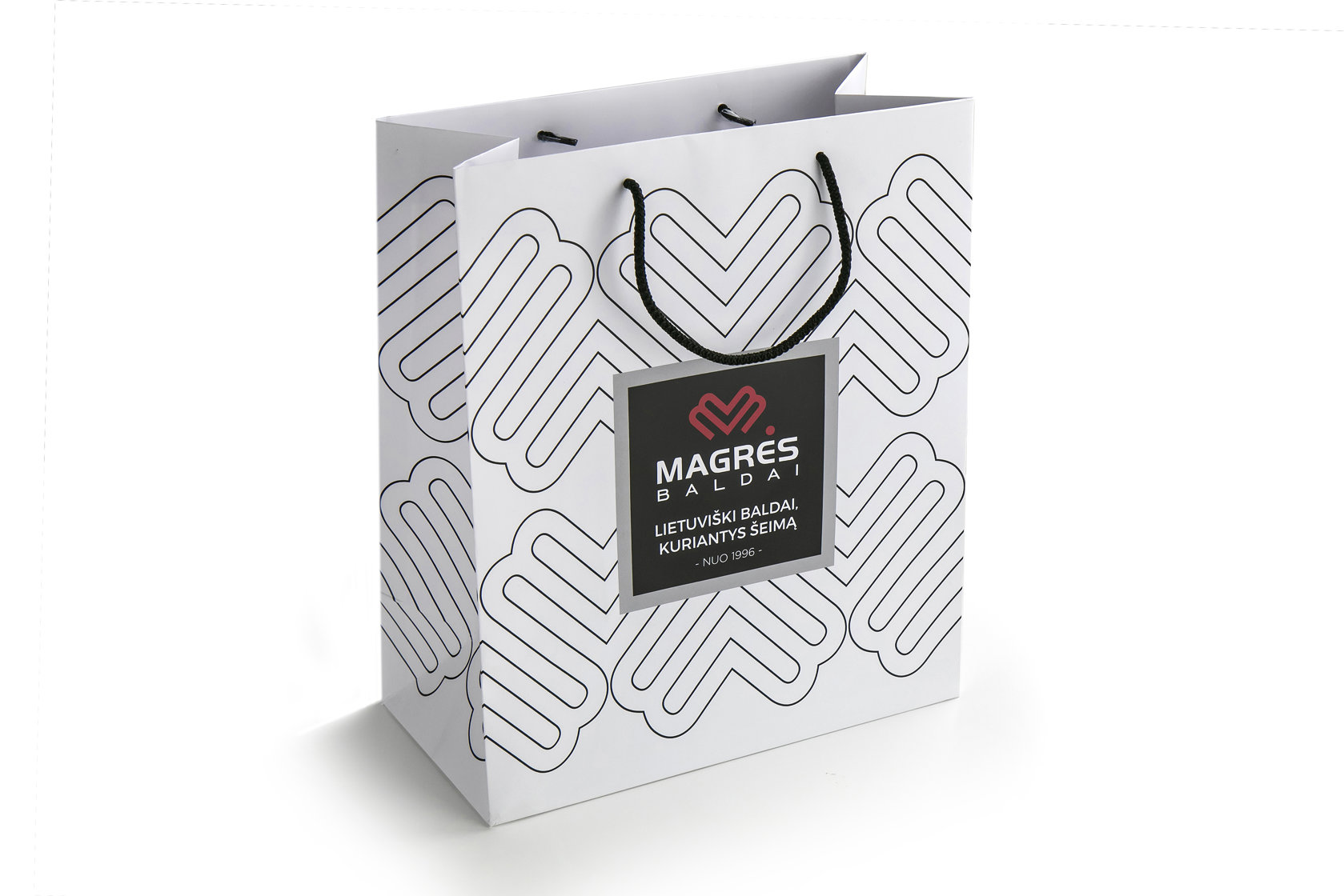 maišelių gamyba su logotipu, individualių reklaminių maišelių gamyba, popieriniai maišeliai su spauda, firminių maišelių gamyba verslui, ekologiški kraft maišeliai, juostelės su spauda dovanų pakavimui, personalizuotos juostelės su logotipu, reklaminės juostelės firminiam įpakavimui, šilkinis popierius pakavimui, personalizuotas šilkinis popierius su logotipu, individuali pakuotė verslui, personalizuotos pakavimo priemonės, firminės pakavimo priemonės su spauda