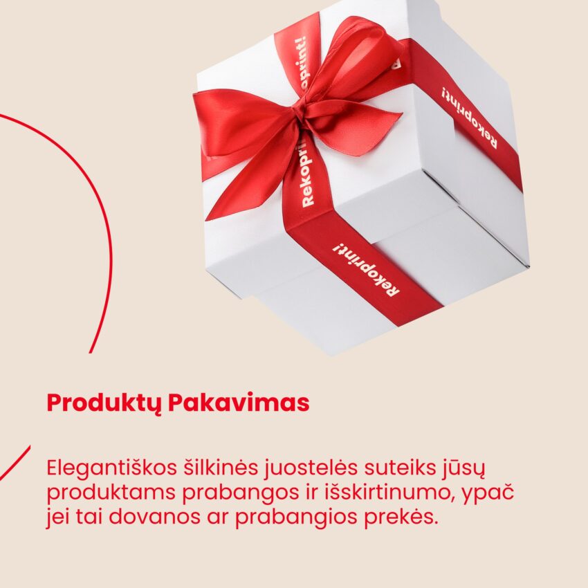 Personalizuotos reklaminės juostelės